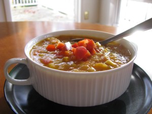 Sweet Potato Corn Chowder