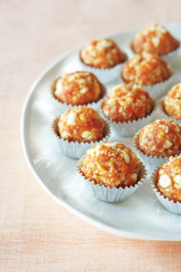 White Chocolate Apricot and Almond Balls