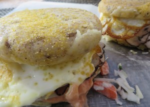 balanced breakfast sandwich