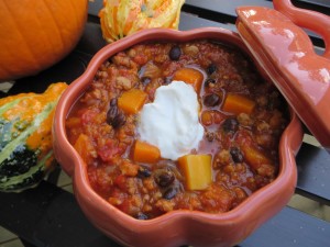 turkey pumpkin chili