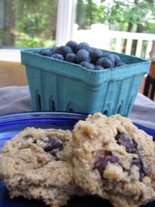 Blueberry Breakfast Cookies