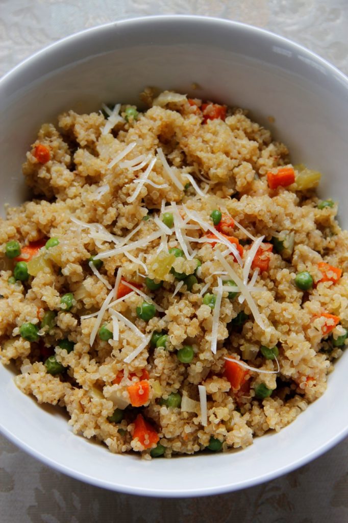 Quinoa Pilaf with Carrots, Celery and Peas | recipe favorites made ...
